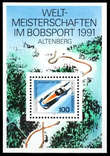BRD BUND BLOCK KLEINBOGEN 1990 1994 Block 23 postfrisch S040CDE