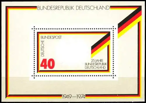 BRD BLOCK KLEINBOGEN Block 10 postfrisch S040E8A