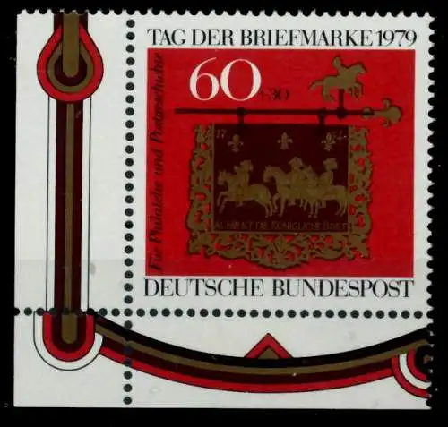 BRD 1979 Nr 1023 postfrisch ECKE-ULI 979D02