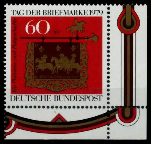BRD 1979 Nr 1023 postfrisch ECKE-URE 979D3A