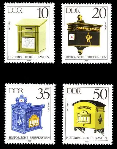 DDR 1985 Nr 2924-2927 postfrisch S044746