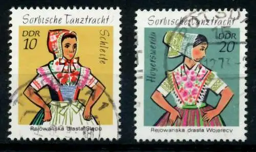 DDR 1971 Nr 1723-1724 gestempelt 985F46
