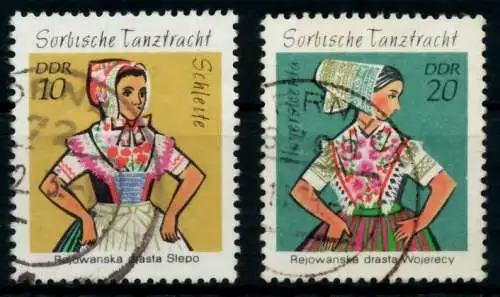 DDR 1971 Nr 1723-1724 gestempelt 985FFA