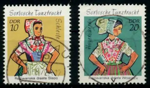 DDR 1971 Nr 1723-1724 gestempelt 98600E