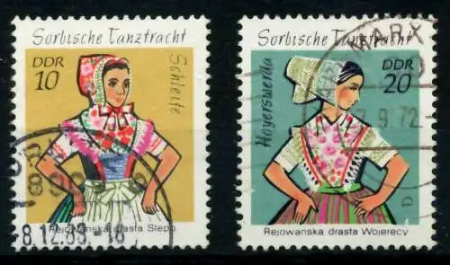 DDR 1971 Nr 1723-1724 gestempelt 986042