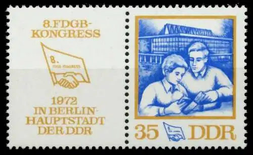 DDR ZUSAMMENDRUCK Nr WZd264 postfrisch 3ER STR 98607E