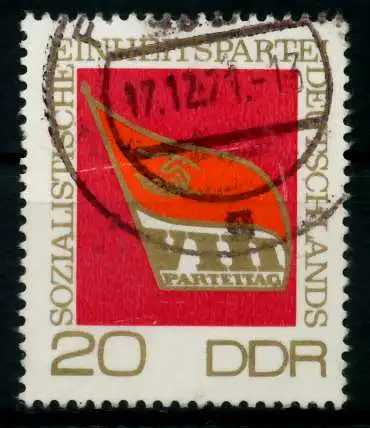 DDR 1971 Nr 1679 gestempelt 98646E
