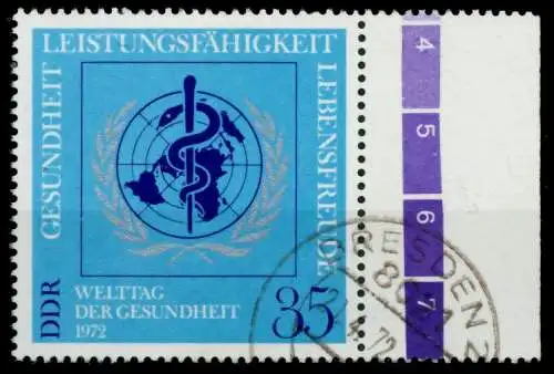 DDR 1972 Nr 1748 gestempelt SRA 98BA32
