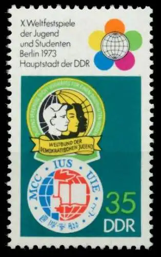 DDR 1973 Nr 1866 postfrisch S050F22