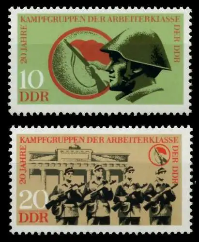 DDR 1973 Nr 1874-1875 postfrisch S050FDE