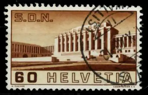 SCHWEIZ 1938 Nr 323I gestempelt 68A9FE