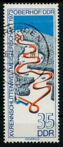 DDR 1973 Nr 1831 gestempelt 68AC82