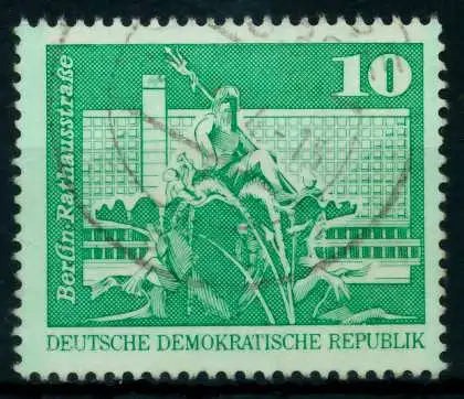 DDR DS AUFBAU IN DER Nr 1843Ib gestempelt 68ADDA