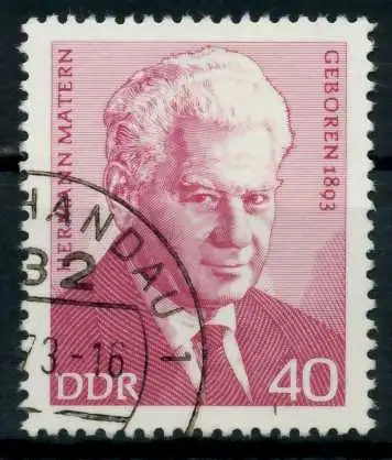 DDR 1973 Nr 1855 gestempelt 6915A2