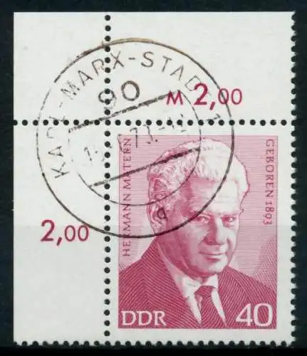 DDR 1973 Nr 1855 zentrisch gestempelt ECKE-OLI 691626