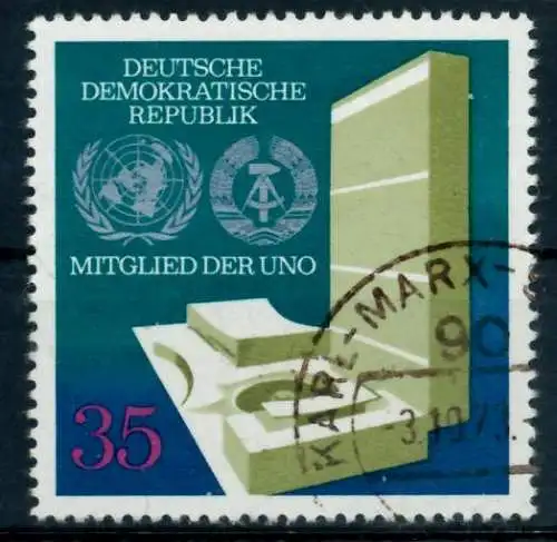 DDR 1973 Nr 1883 gestempelt 691756