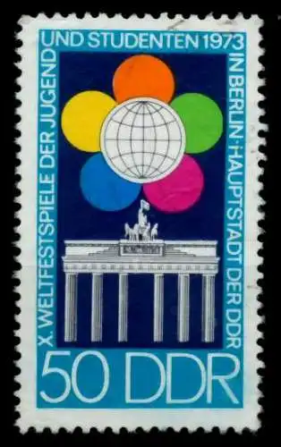 DDR 1973 Nr 1867 gestempelt 6917EE