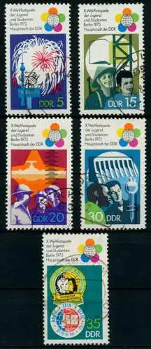 DDR 1973 Nr 1862-1866 gestempelt 6917FA