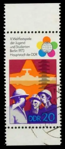 DDR 1973 Nr 1864 gestempelt 69183A