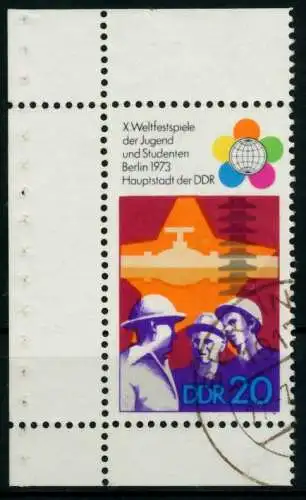 DDR 1973 Nr 1864 gestempelt 691842