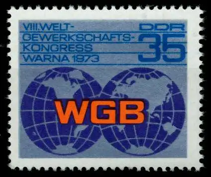 DDR 1973 Nr 1885 postfrisch S7B2AE2