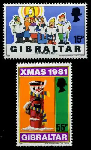 GIBRALTAR Nr 430-431 postfrisch S0954A2