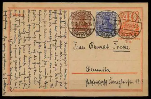 D-REICH POSTKARTE DIVERSE GEBRAUCHT 694682