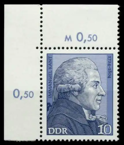 DDR 1974 Nr 1942 postfrisch ECKE-OLI 69492A
