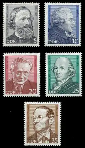 DDR 1974 Nr 1941-1945 postfrisch S7C011E