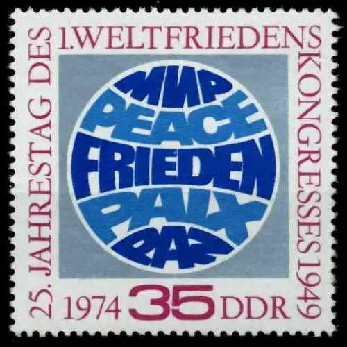 DDR 1974 Nr 1946 postfrisch S7C0126