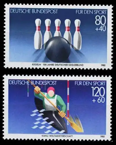 BRD 1985 Nr 1238-1239 postfrisch S0959AA