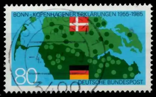 BRD BUND 1985 Nr 1241 zentrisch gestempelt 694B3E