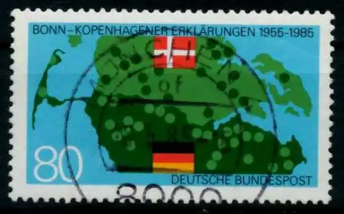 BRD BUND 1985 Nr 1241 zentrisch gestempelt 694B9A