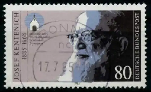 BRD 1985 Nr 1252 zentrisch gestempelt 696DCE