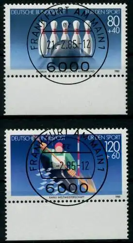 BRD 1985 Nr 1238-1239 zentrisch gestempelt URA 696DF2