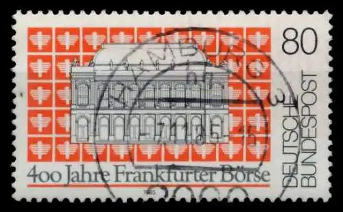 BRD 1985 Nr 1257 gestempelt 696F8A