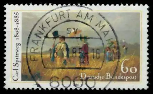 BRD 1985 Nr 1258 zentrisch gestempelt 696FDA