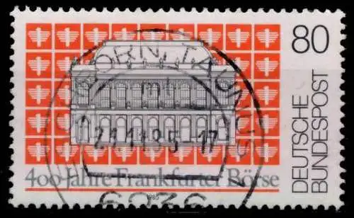 BRD 1985 Nr 1257 gestempelt 697016