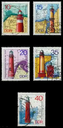 DDR 1974 Nr 1953-1957 gestempelt 69727A
