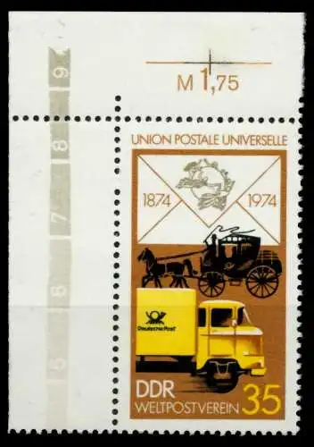 DDR 1974 Nr 1987 postfrisch ECKE-OLI 697426