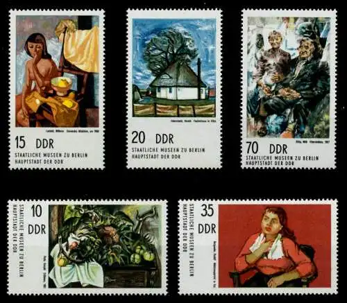 DDR 1974 Nr 2001-2005 postfrisch S0AA1E2
