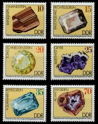 DDR 1974 Nr 2006-2011 postfrisch S0AA242