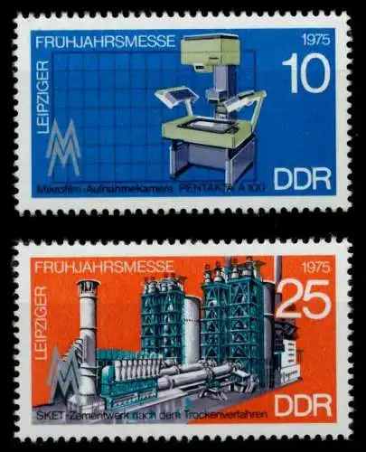 DDR 1975 Nr 2023-2024 postfrisch S0AA326