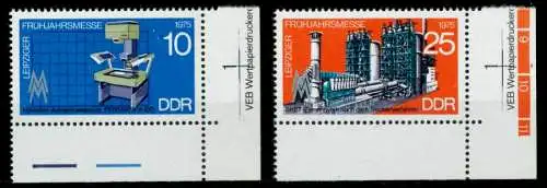 DDR 1975 Nr 2023-2024 postfrisch ECKE-ULI 69960E