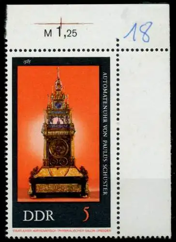 DDR 1975 Nr 2055 postfrisch ECKE-ORE 69981E