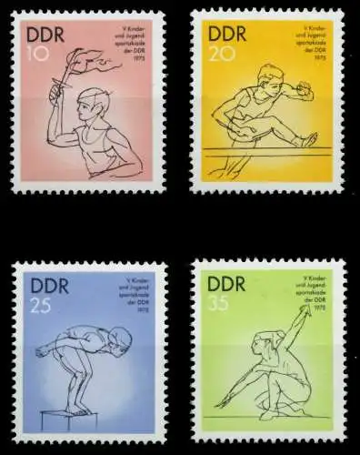DDR 1975 Nr 2065-2068 postfrisch S0AA5B6