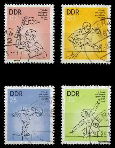 DDR 1975 Nr 2065-2068 gestempelt 6998CA