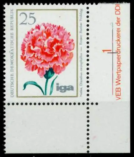 DDR 1975 Nr 2073 postfrisch ECKE-ULI 6998FE