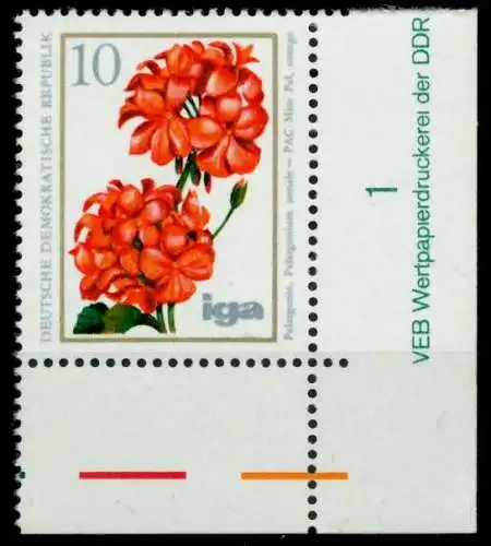DDR 1975 Nr 2071 postfrisch ECKE-ULI 699926