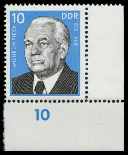 DDR 1975 Nr 2106 postfrisch ECKE-URE 699B1A